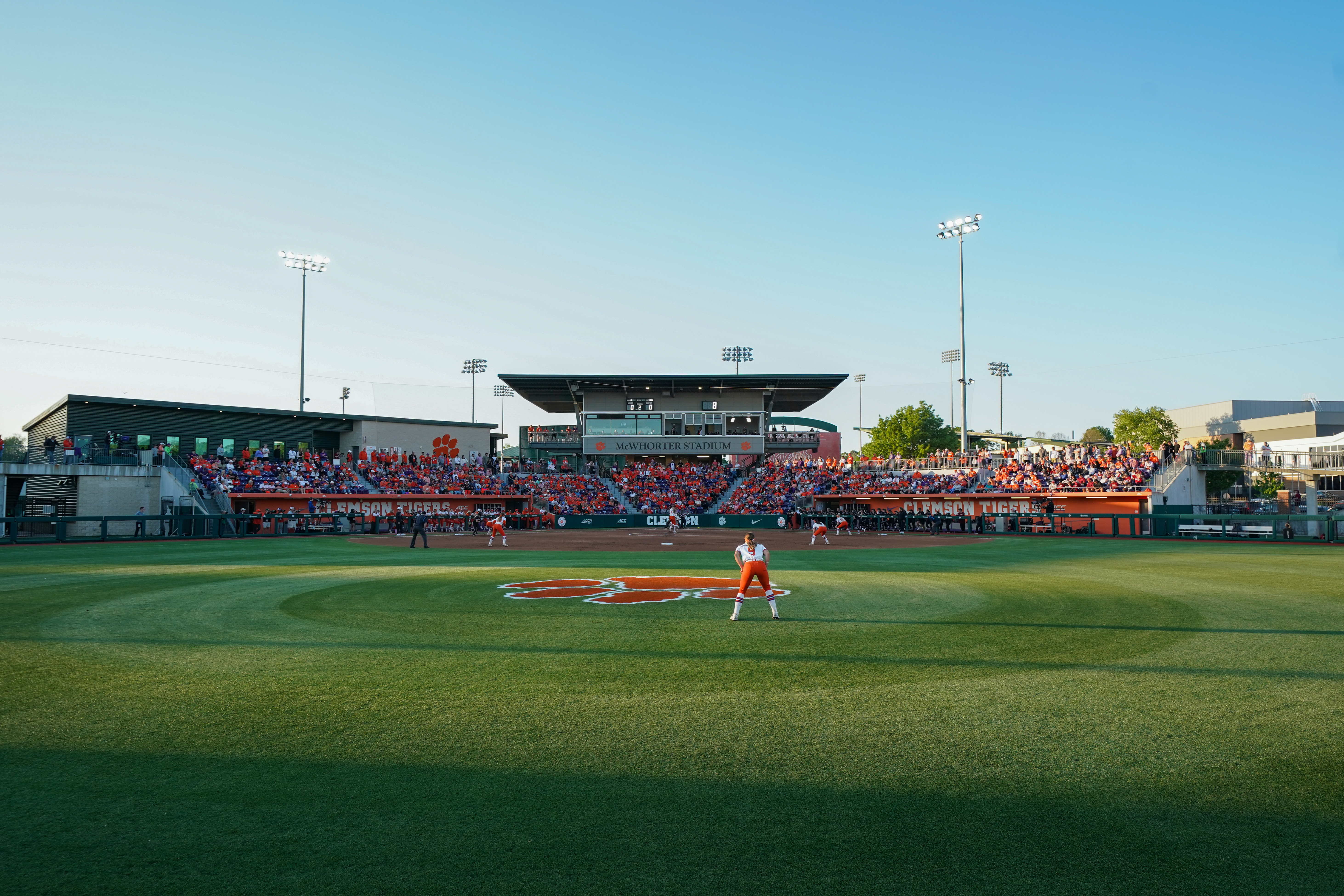 Clemson Softball at McWhorter Stadium